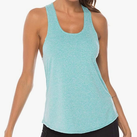Tek Gear Racerback Tank Top Running Yoga Size Medium - Picture 2 of 6